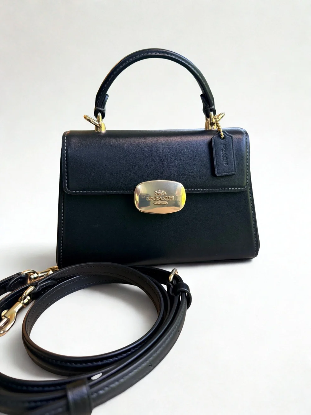 RARE Coach Eliza Mini Top Handle Bag- Pre-Production Sample (Creed 00000-000)